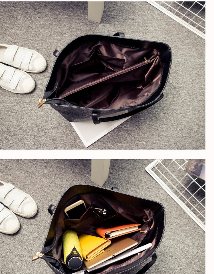 Versatile large capacity handbag