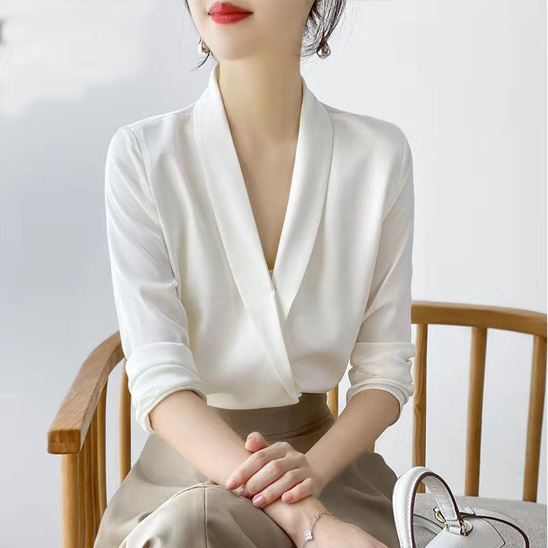 Long Sleeve Professional Collar Top