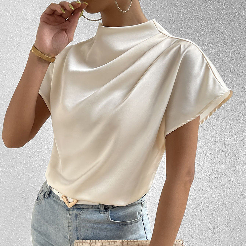 Round Neck Loose Tops