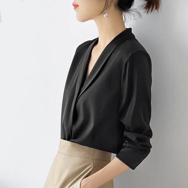 Long Sleeve Professional  Collar Top