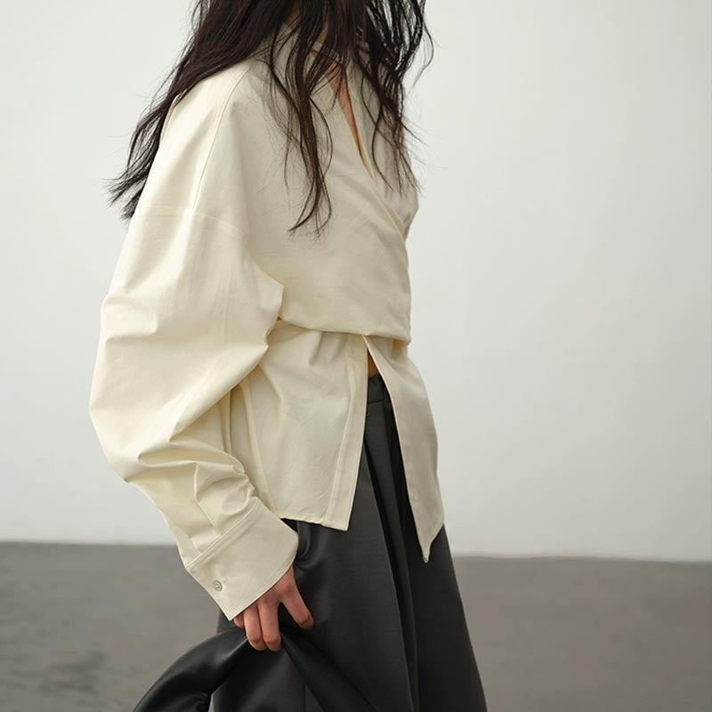 Deconstructive Asymmetric Shirt